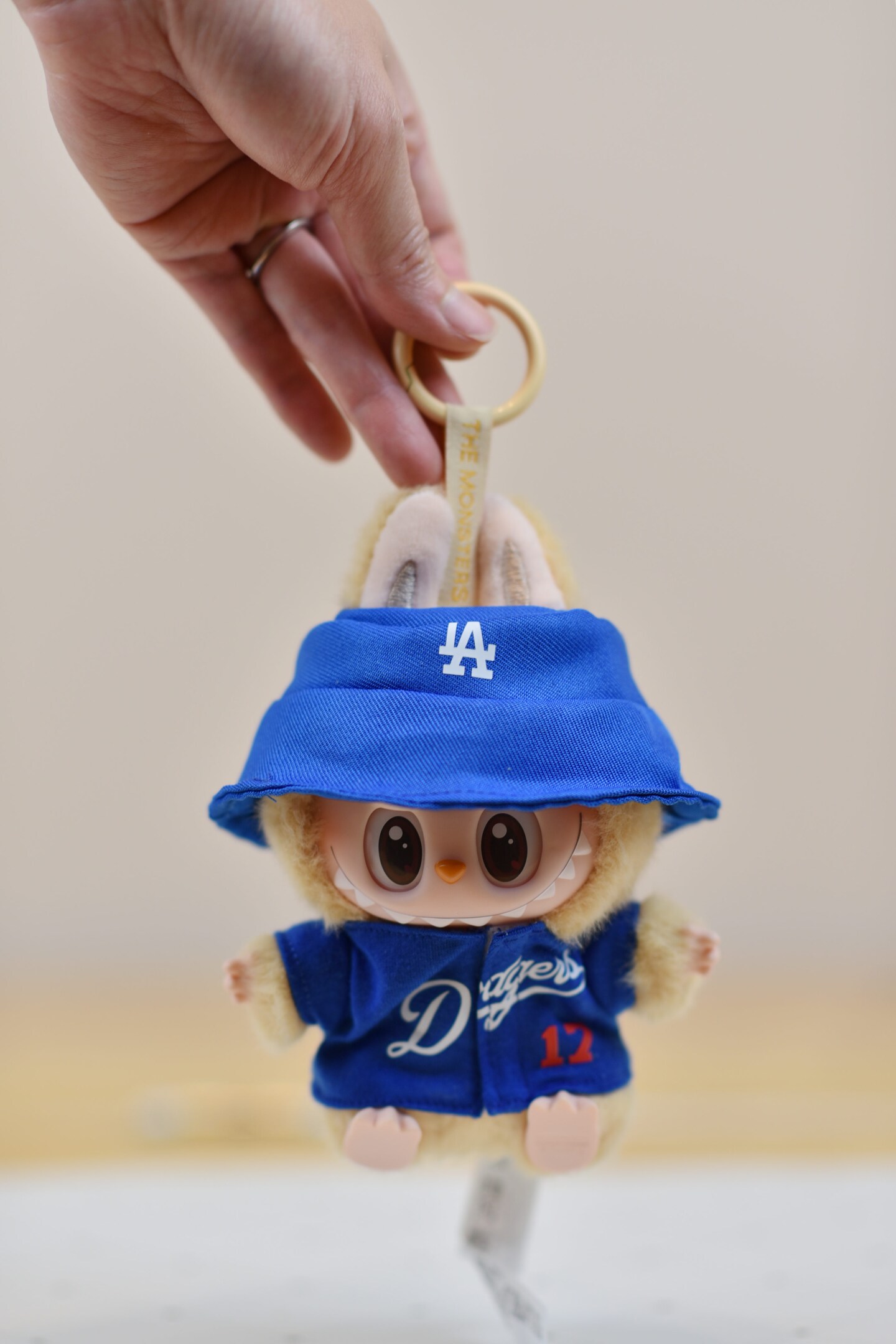 Labubu Clothes L.A. Dodgers Ohtani 17 Jersey with Hat | Labubu