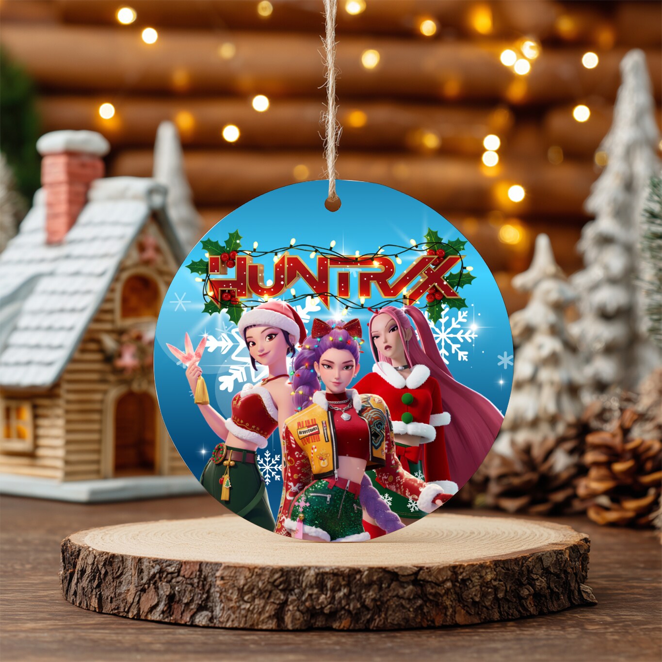 Handmade ornaments | Girl band | Custom ornaments | Sublimation