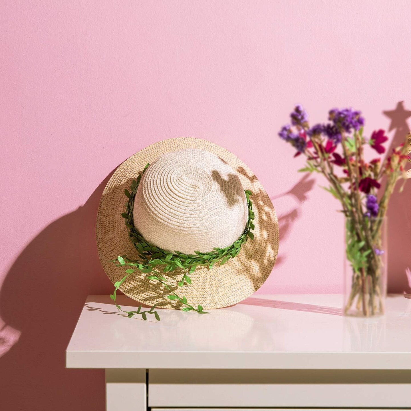 265 Ft Leaf Ribbon – Artificial Vines Leaves String Trim for Baby Showers, Weddings, Parties, Home Decor, Wreaths & DIY Crafts