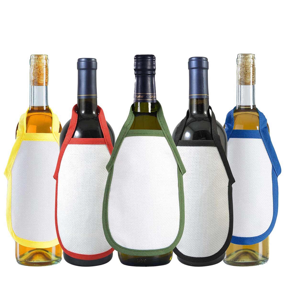 Herrschners Bottle Aprons with Assorted Color Binding Counted Cross-Stitch