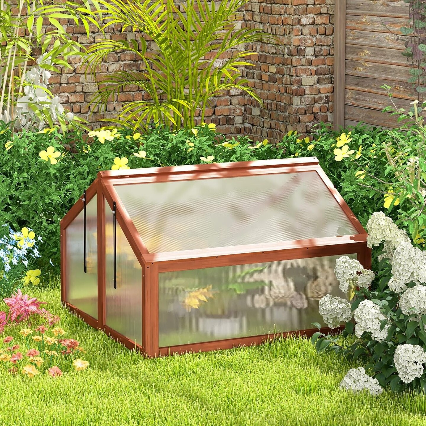 Wooden Portable Greenhouse Plant Grow Room