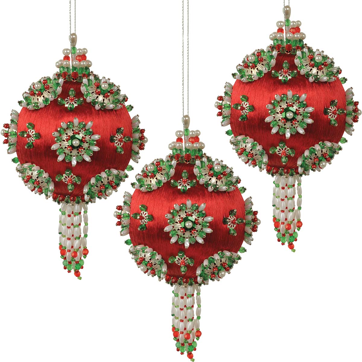 Herrschners  Holly Jolly Ornament Kit