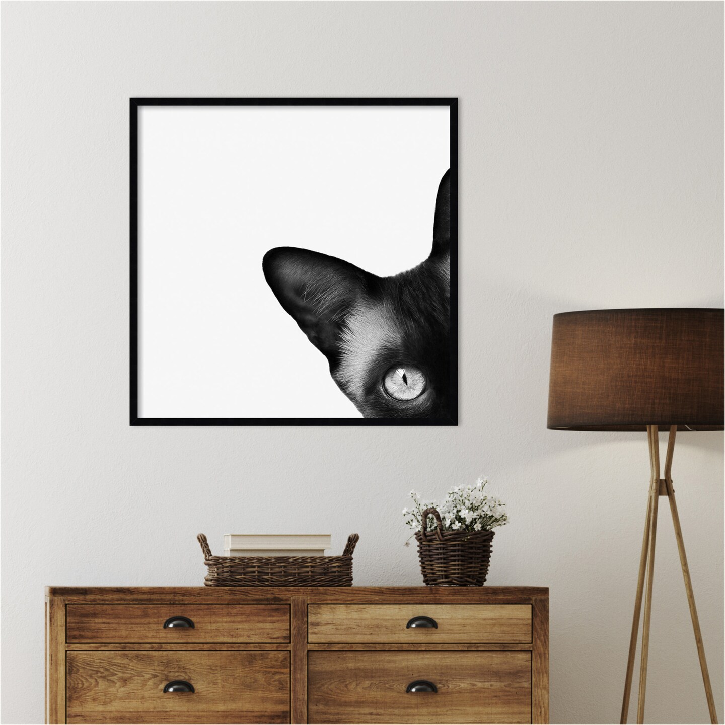 Around The Corner by Jon Bertelli Wood Framed Wall Art Print