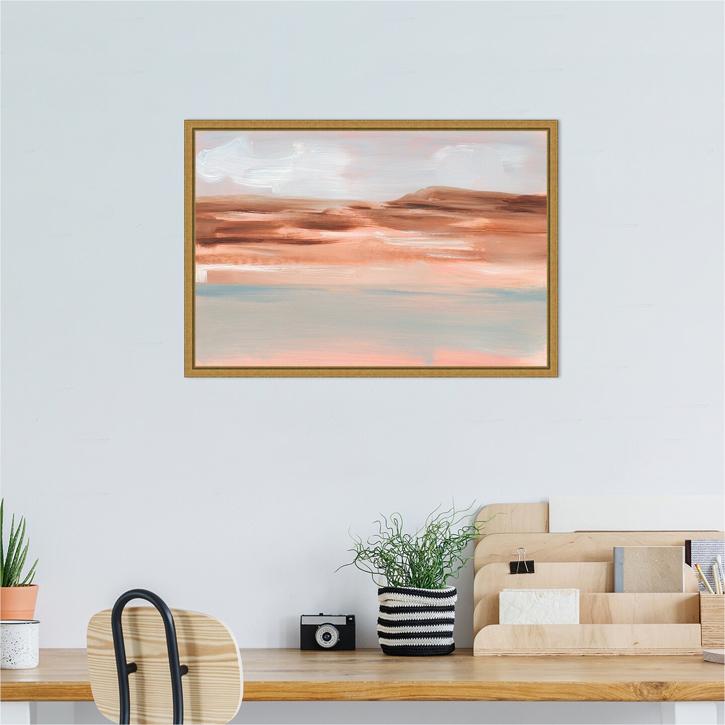 Desert Haze II by Ethan Harper Framed Canvas Wall Art