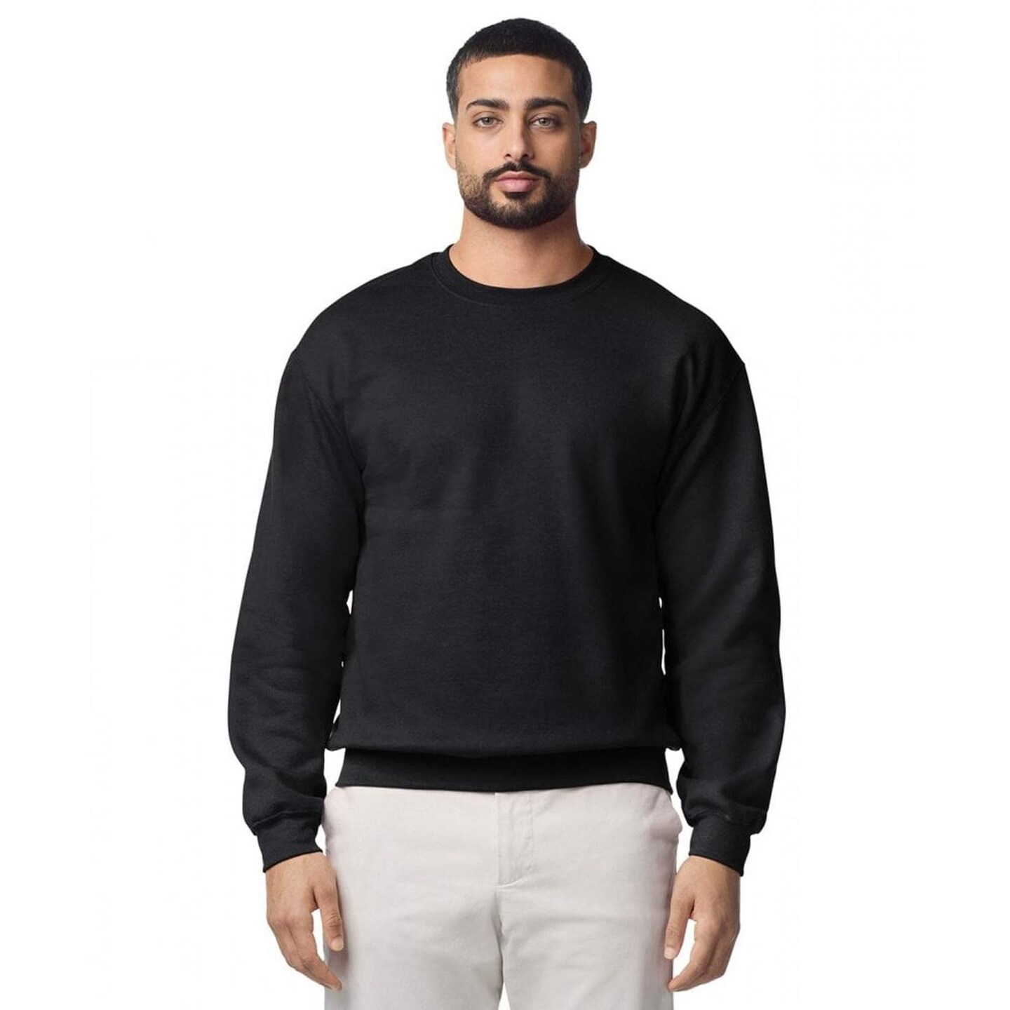Gildan Crewneck Long Sleeve Sweatshirt, Blank Heavy Blend Fleece Pullover