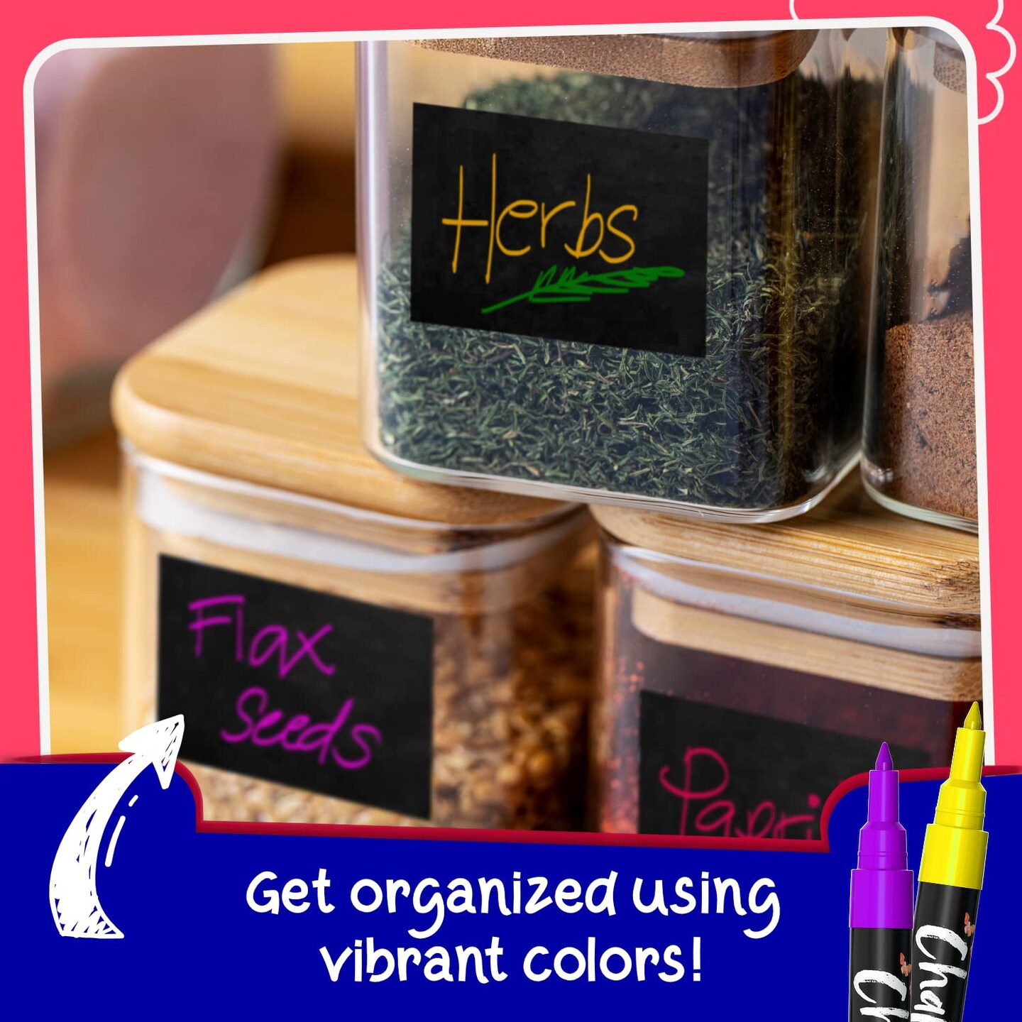 Extra Fine Tip Liquid Chalk Markers for Blackboard (30 Pack 1mm) Pastel + Neon Chalk Pens - Erasable Dry Erase Marker for Chalkboard, Blackboards, Window, Bistro, Car - Fine Tip Chalkboard Markers