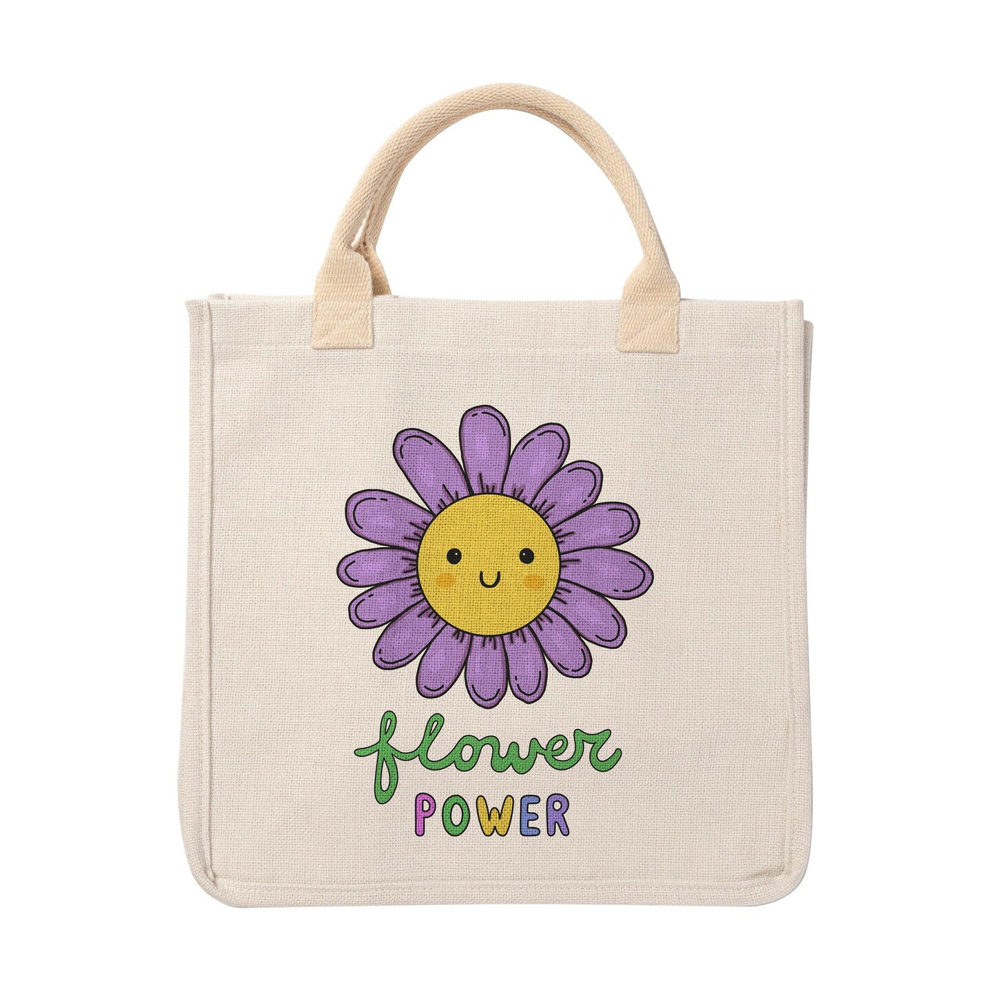 Craft Express Linen Shopping Bag for Sublimation & Custom Designs, 15" x 16"