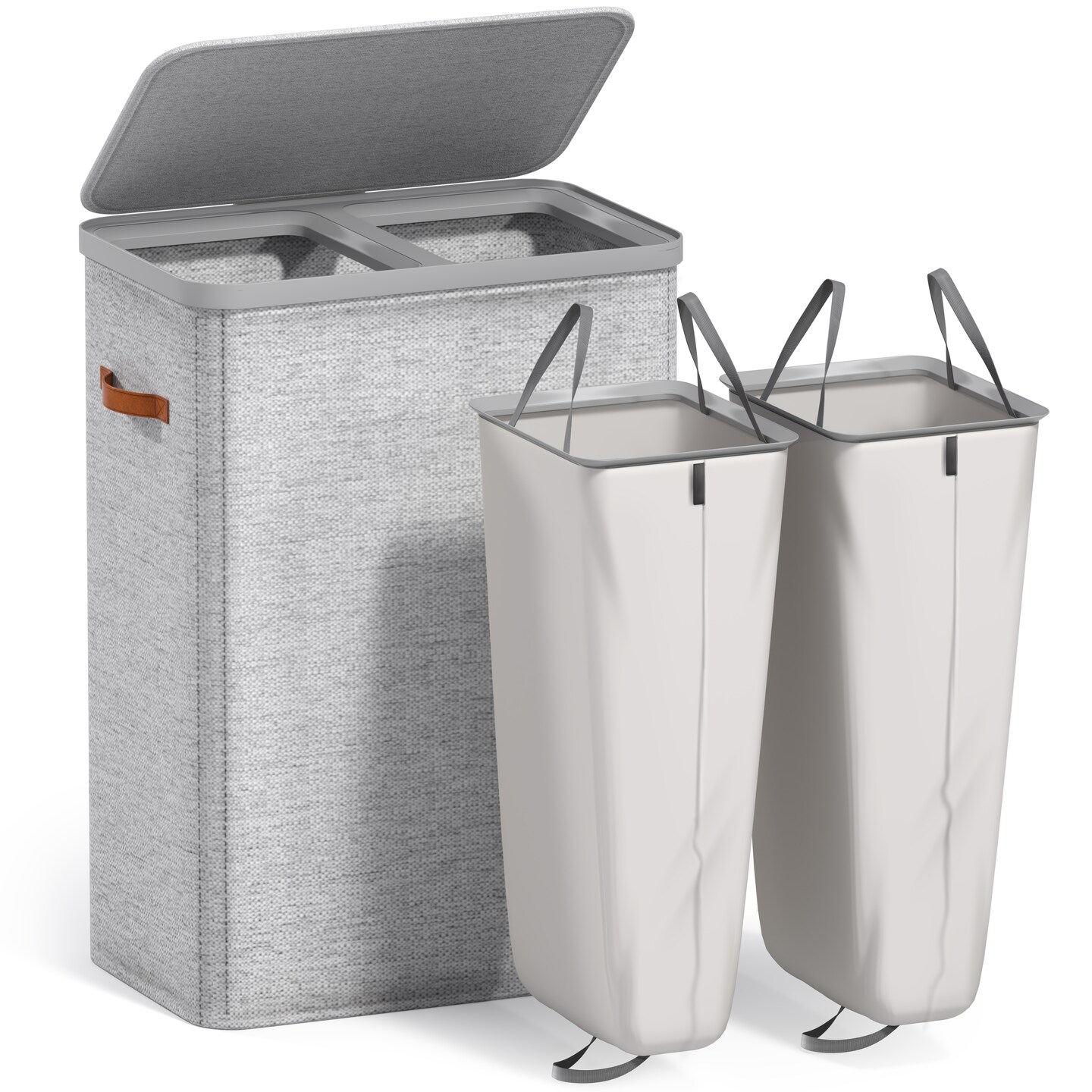 Sorbus Fabric Laundry Hamper - Collapsible Laundry Basket with Removable Laundry Bag