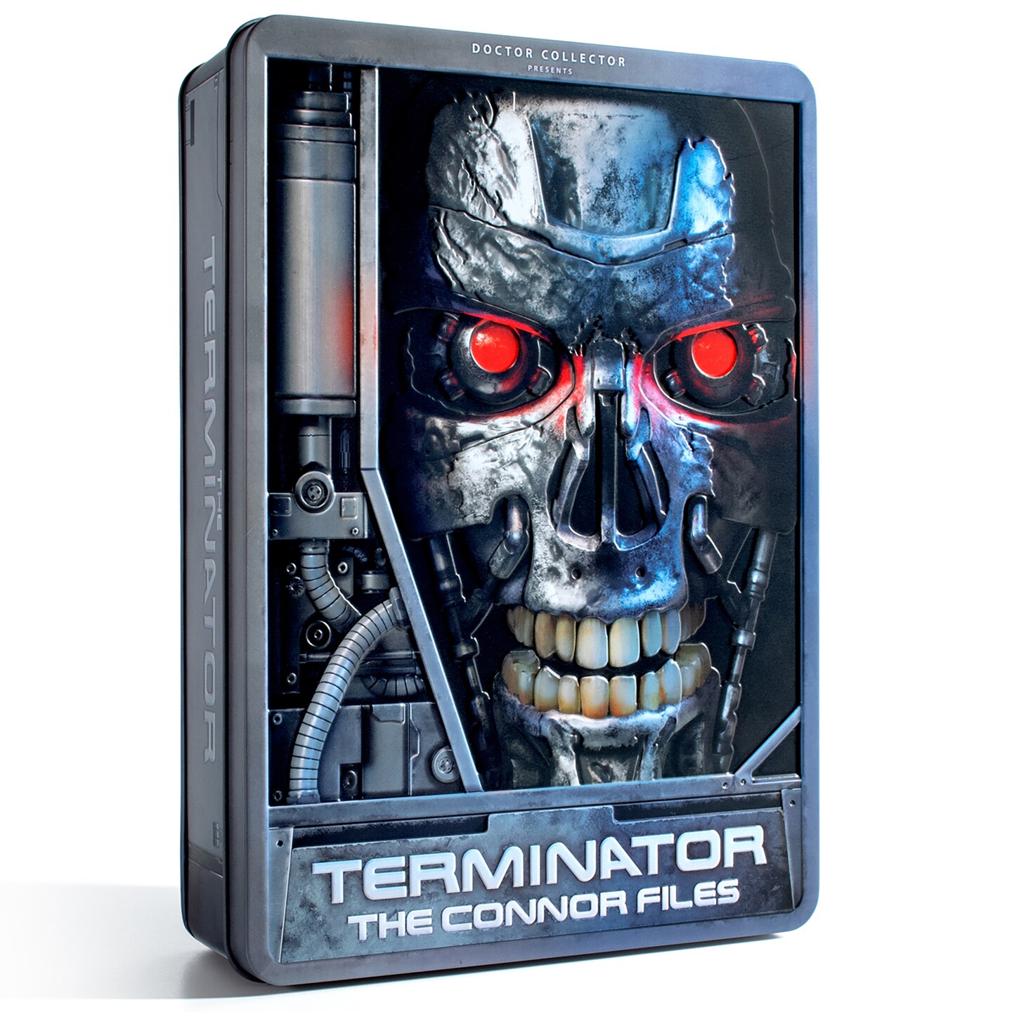 Doctor Collector: Terminator - The Connor Files Kit - Metal Collectible Box With 22 Exclusive Items, Immersive Experience, Licensed Movie Memorabilia