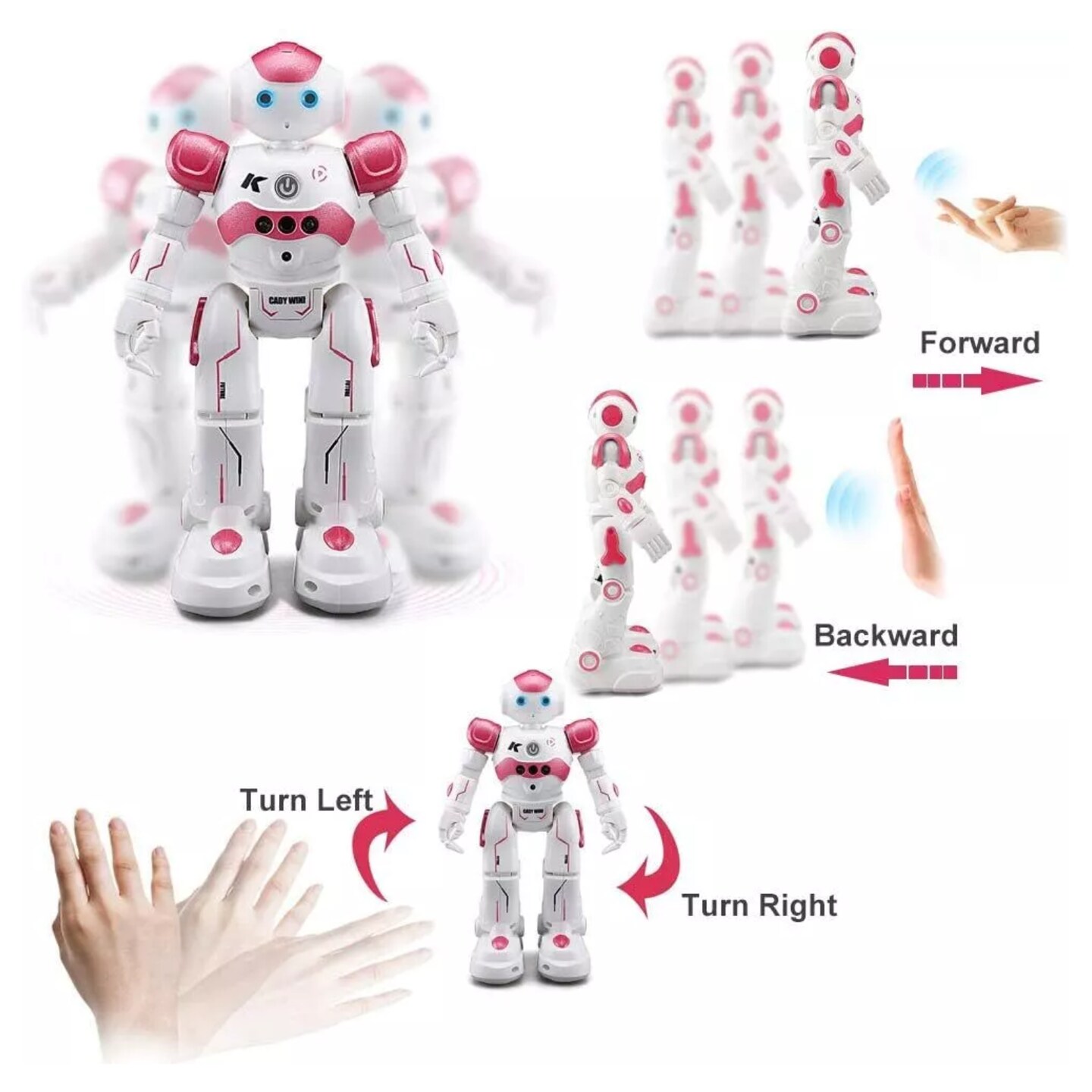 Kitcheniva Kids RC Robot Programmable Intelligent Walk Sing Dance Gift Toy