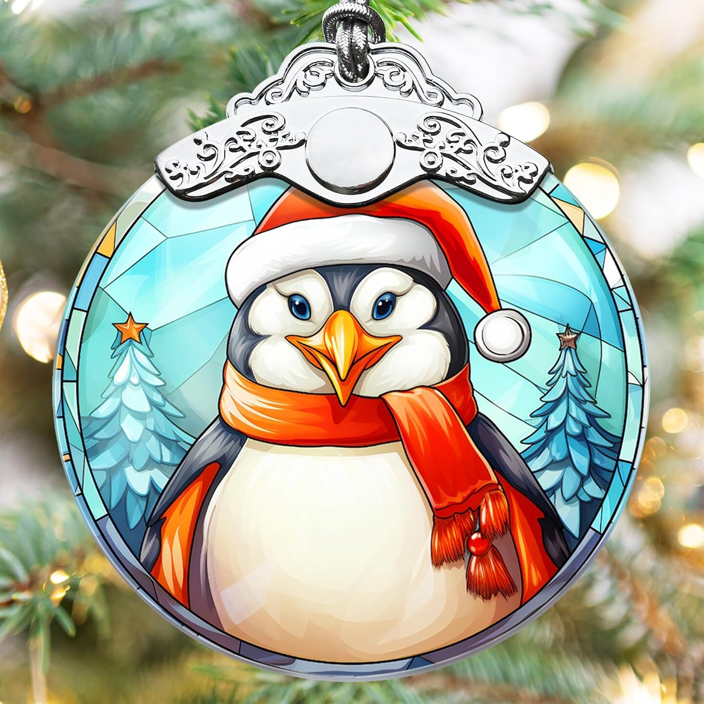 Penguin Christmas Ornaments, Penguin Ornaments for Christmas, Christmas Tree Ornaments, Holiday Decor