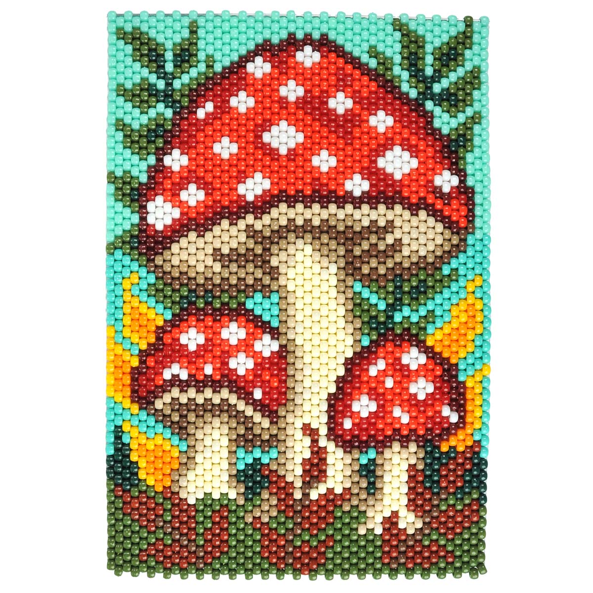 Herrschners  Forest Mushroom Pony Bead Kit