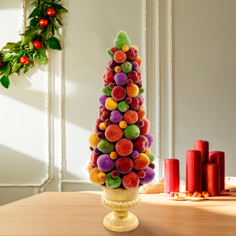 Kurt Adler 17-Inch Fruit Tree Tabletop D&#xE9;cor