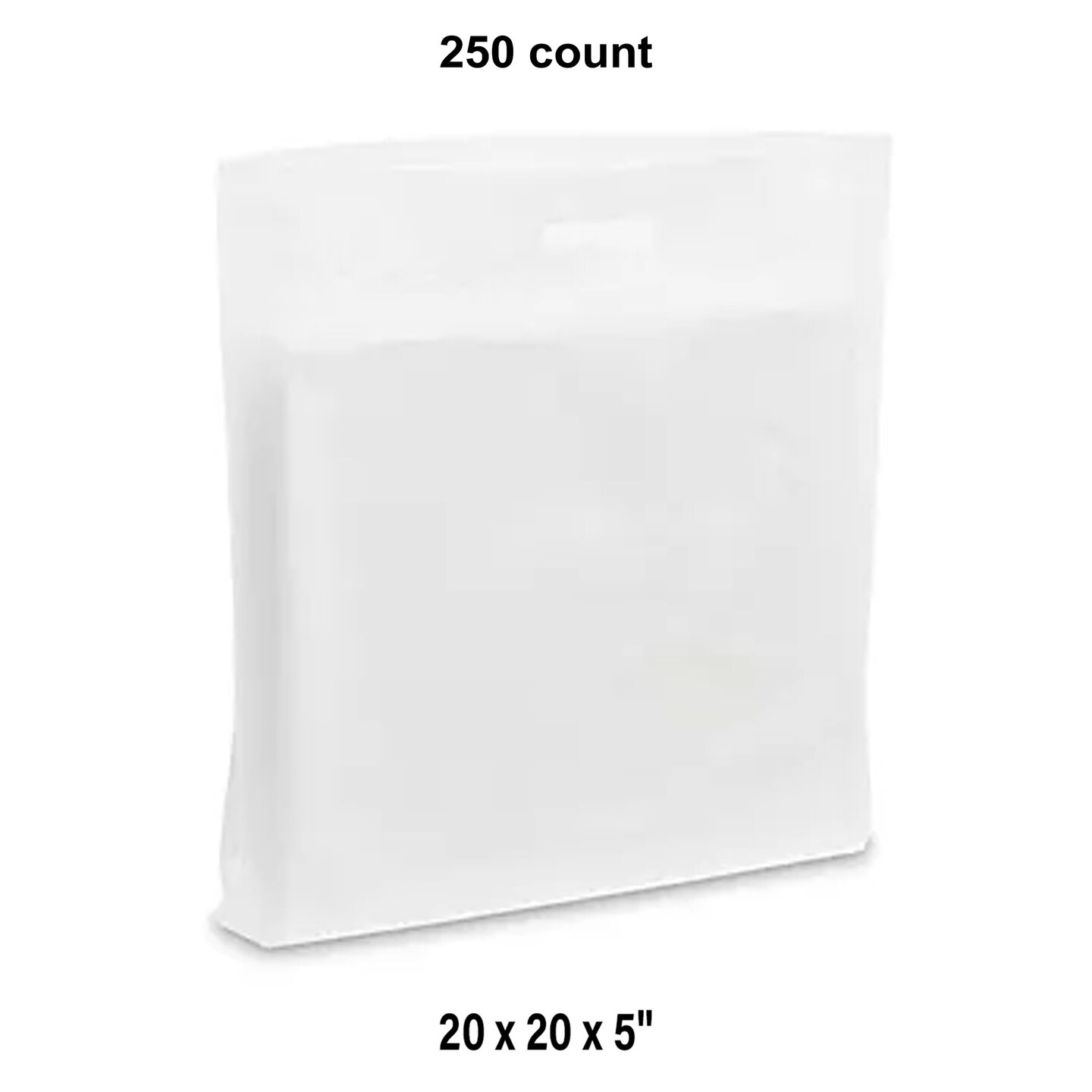 Affordable Die Cut Handle Bags Perfect for Every Store&#x27;s Needs for 20 x 20 x 5&#x22;