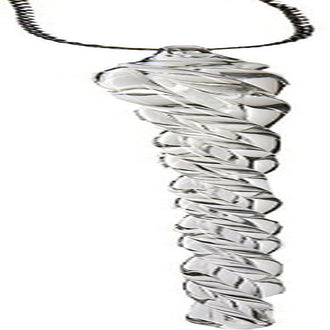 3-1/2-Inch-5-1/2-Inch Clear Glass Icicle Ornament Set of 24 Pieces (1)