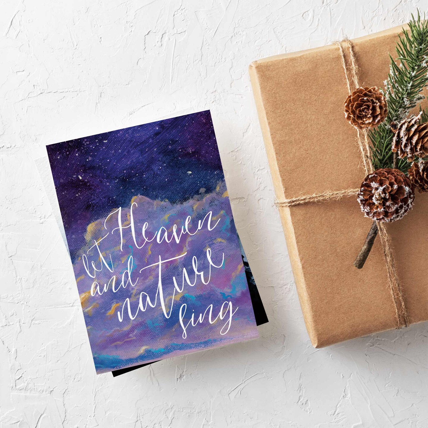 Religious Christmas Carol Cards - 24-Pack Spiritual Holiday Greeting Cards with 6 Inspiring Designs Featuring Beloved Hymns, Blank Inside for Personal Messages - Beautiful Faith-Based Stationery Set for Sharing Holiday Wishes