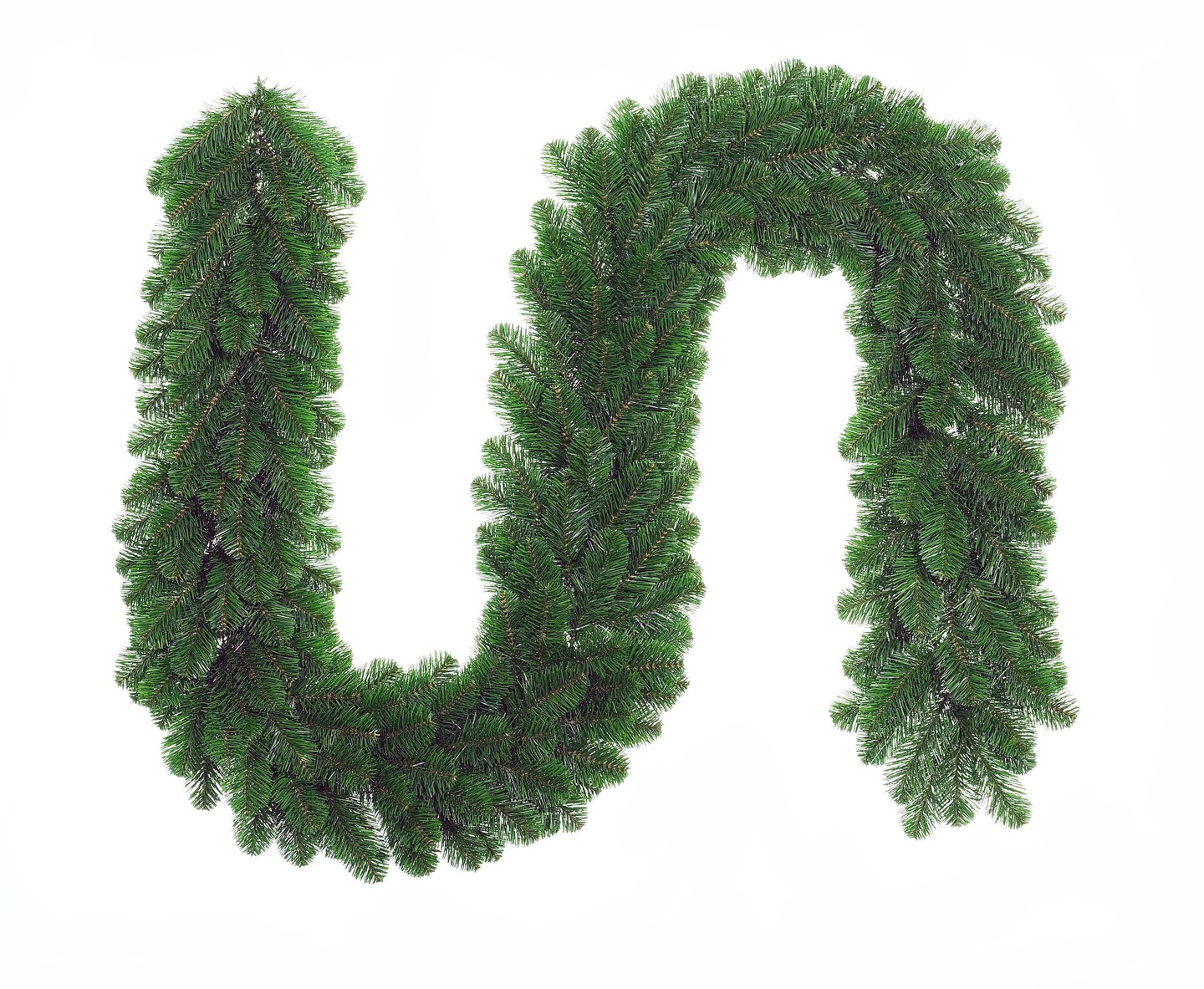 Artificial Christmas Unlit Garland, Colorado 9ft -Final sale / Non-returnable and Non-refundable