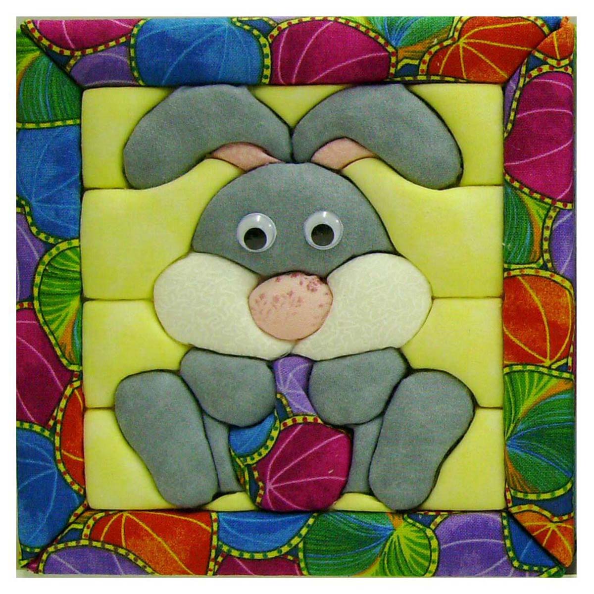 Quilt Magic  Mini Easter Bunny No-Sew Quilt Kit