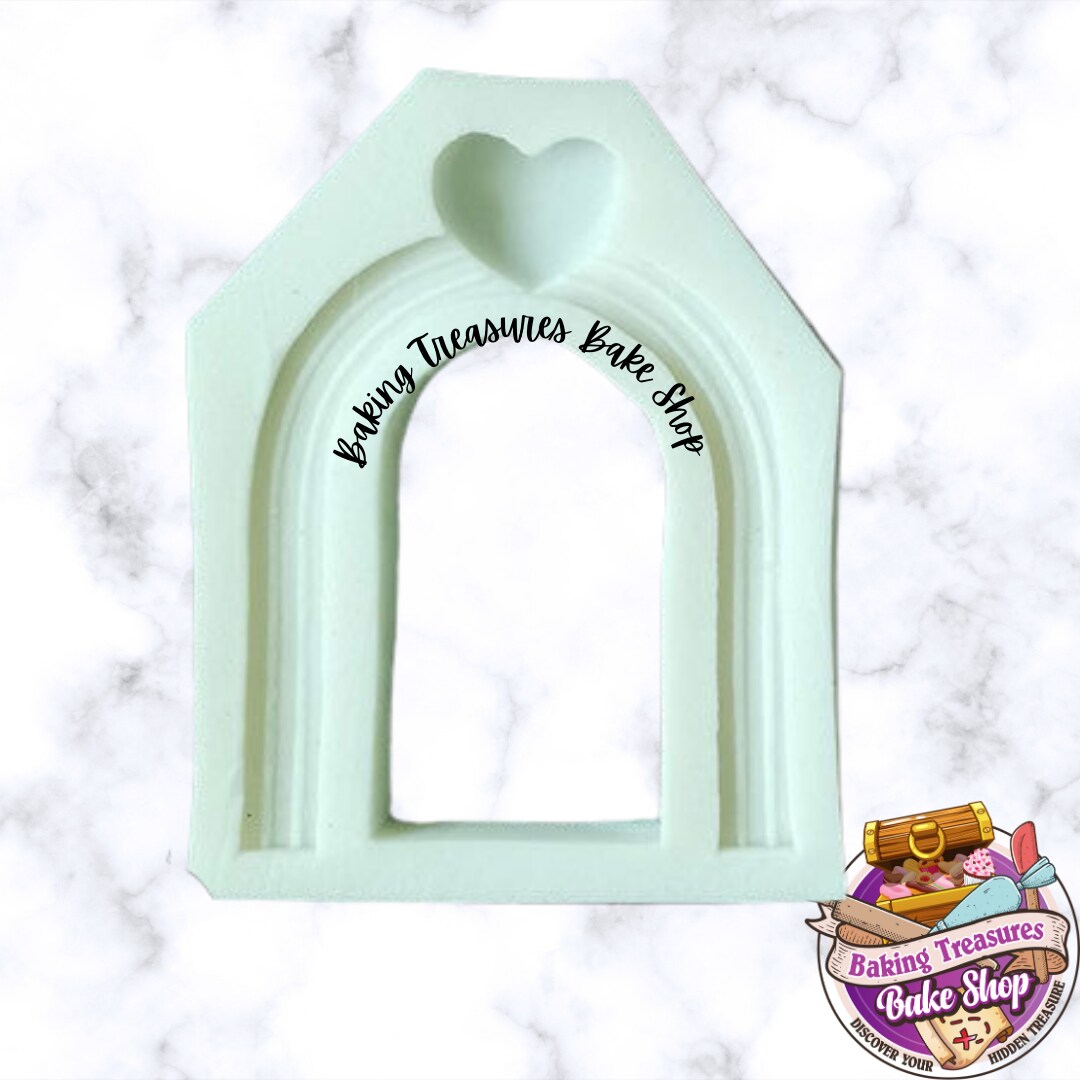 Door &#x26; Arch Silicone Mold  2 Pcs