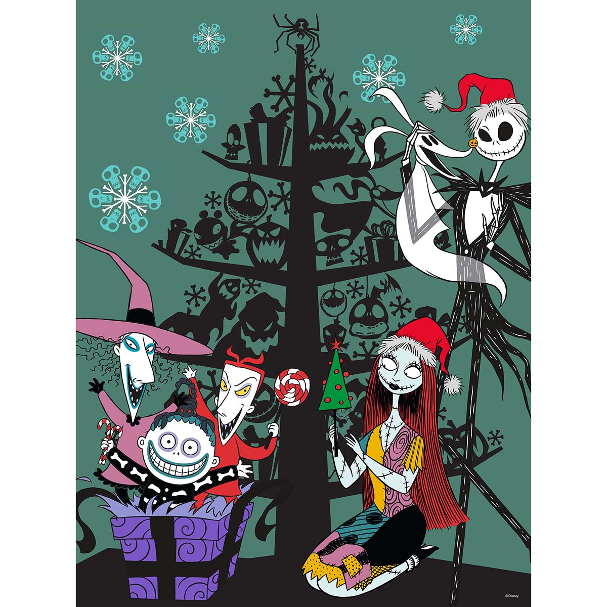 Ceaco Nightmare Before Christmas - Christmas Tree Jigsaw Puzzle