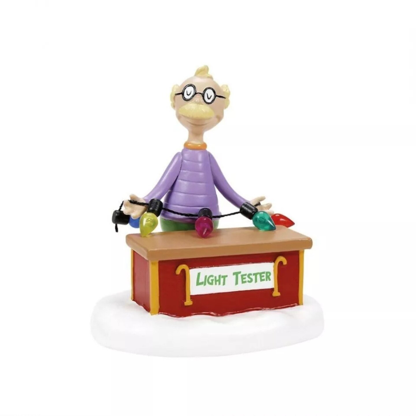 Kitcheniva Who Light Bulb Tester Grinch Village Christmas Ornaments
