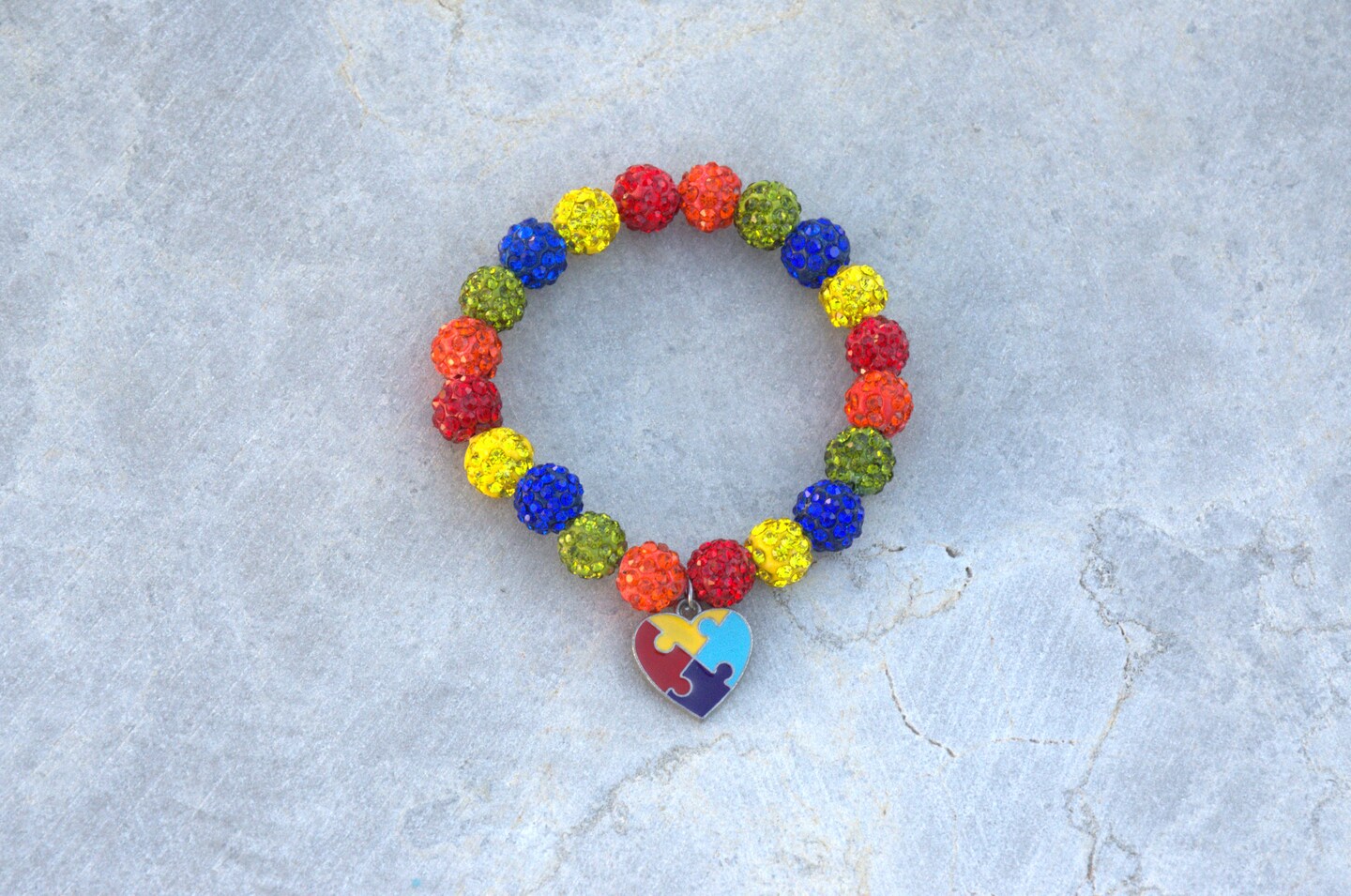 Autism Awareness Beaded Bracelet | MakerPlace by Michaels