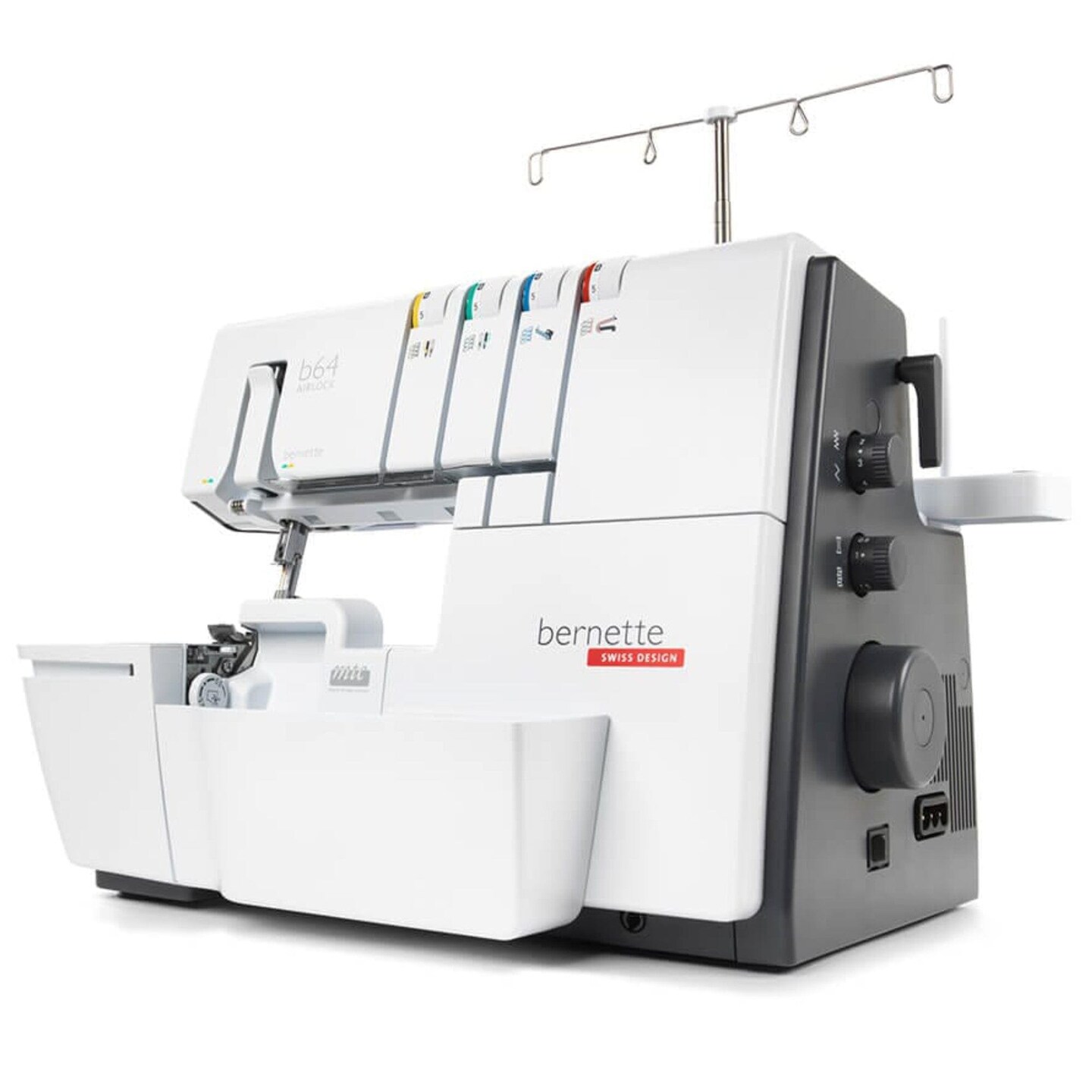 Bernette B64 Airlock Serger with Easy Air Threading Bundle