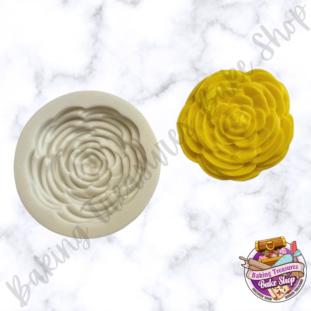 Large Size Rose Silicone Mold