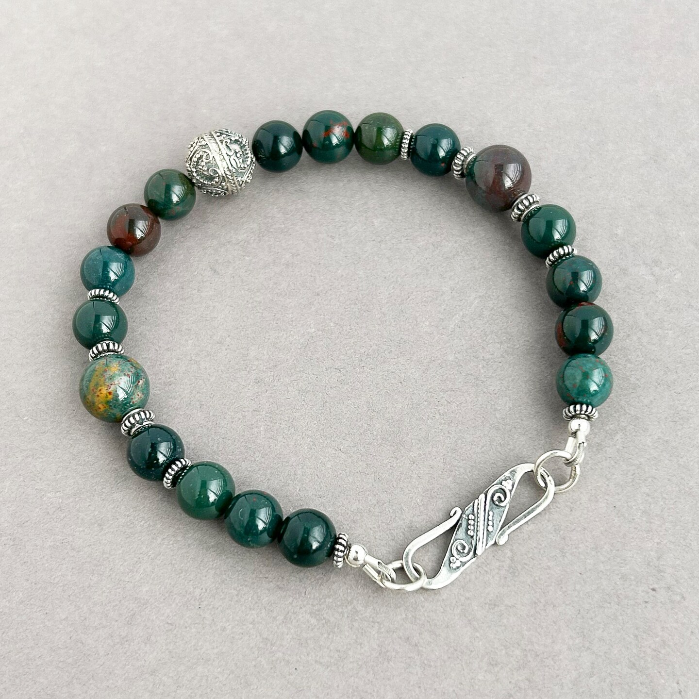Bali Bloodstone Pendants