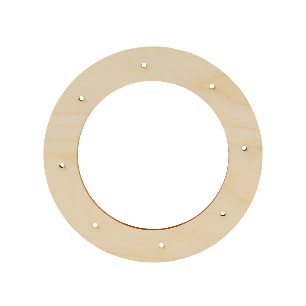 Wood Wreath Form, Multiple sizes available, Wood Rings for Crafts & Door Wreath | Woodpeckers