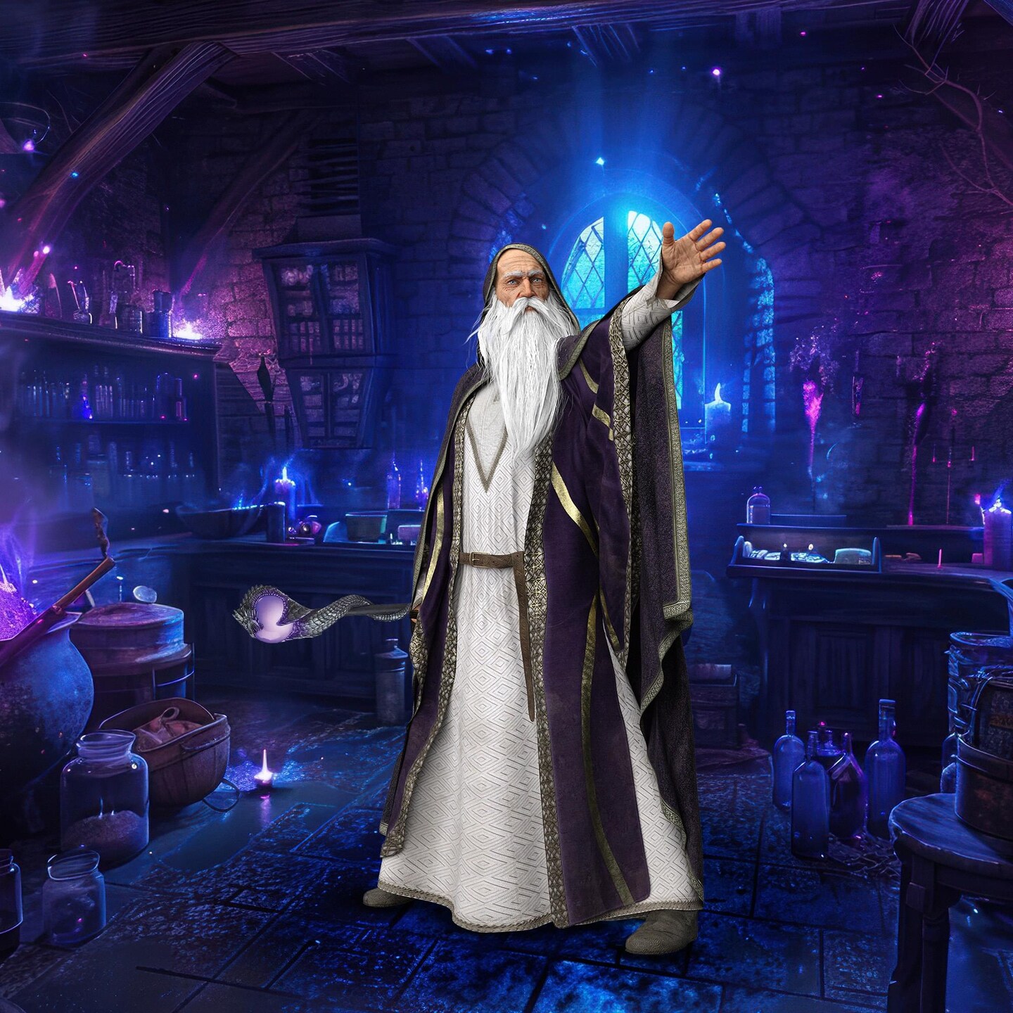 Wizard Staff Costume Accessory