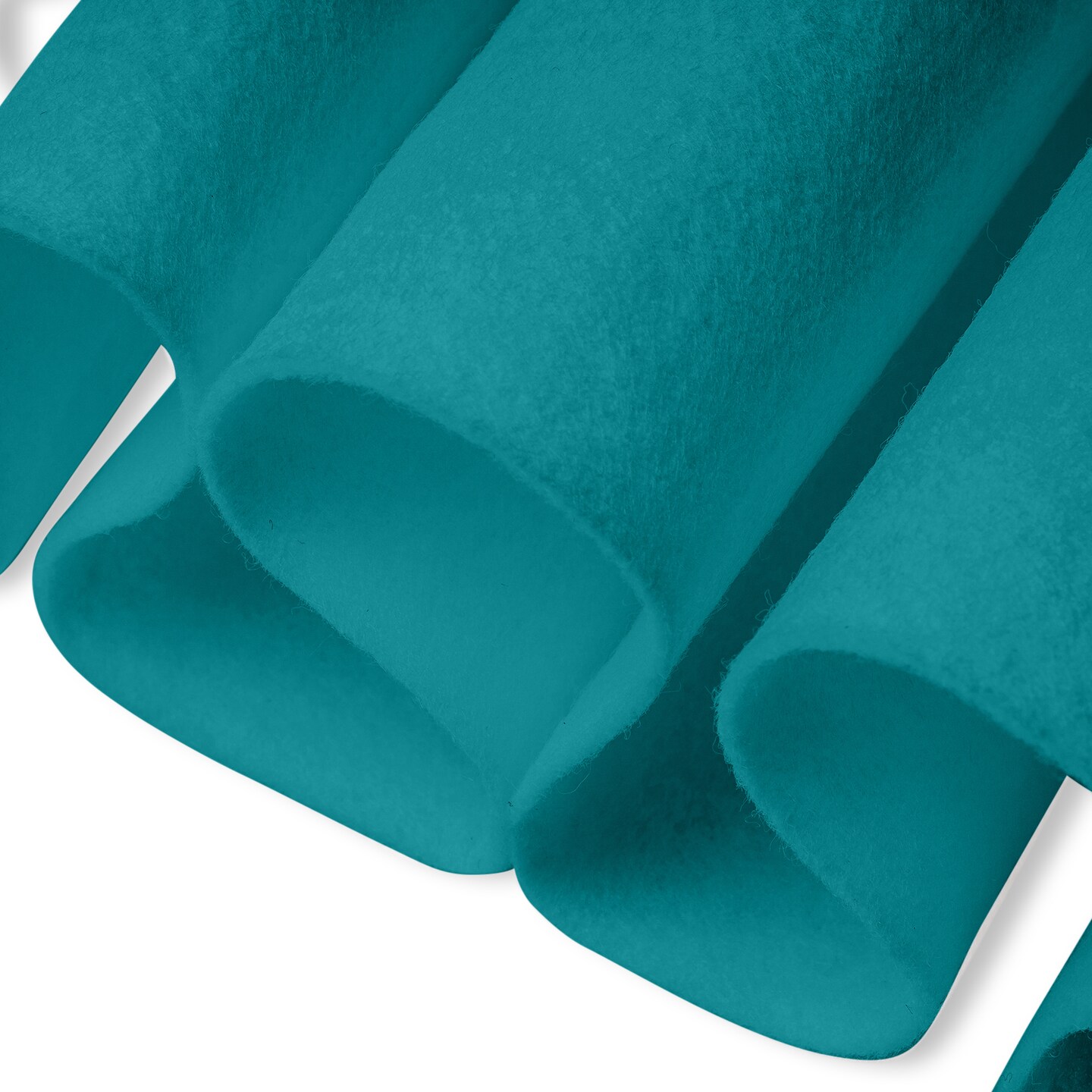 FabricLA Craft Felt Fabric - 18&#x22; X 18&#x22; Inch Wide &#x26; 1.6mm Thick Felt Fabric - Turquoise A014 - Use This Soft Felt for Crafts - Felt Material Pack