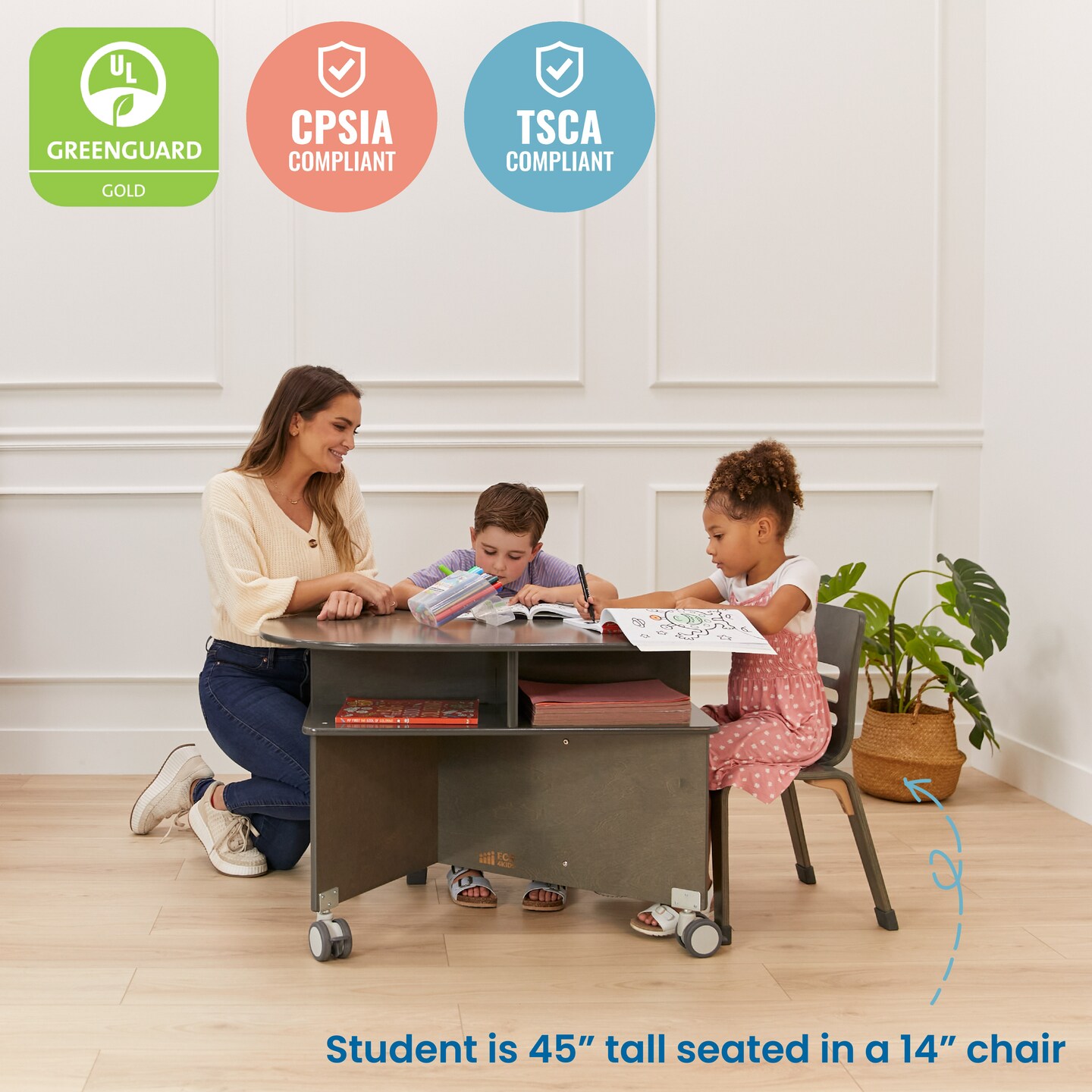 Collaboration Table, Kids Furniture