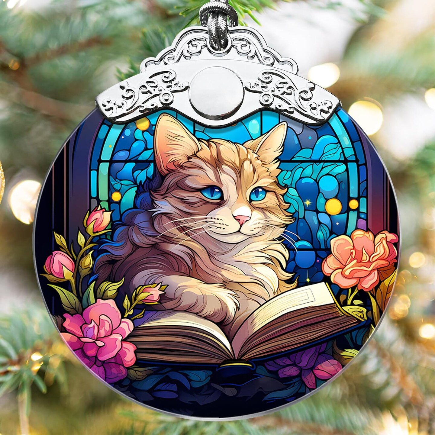 2024 Christmas Ornament, Cat Christmas Ornaments, Ornaments for Christmas Tree, Cat Christmas Tree Ornaments, Pet Holiday Decor