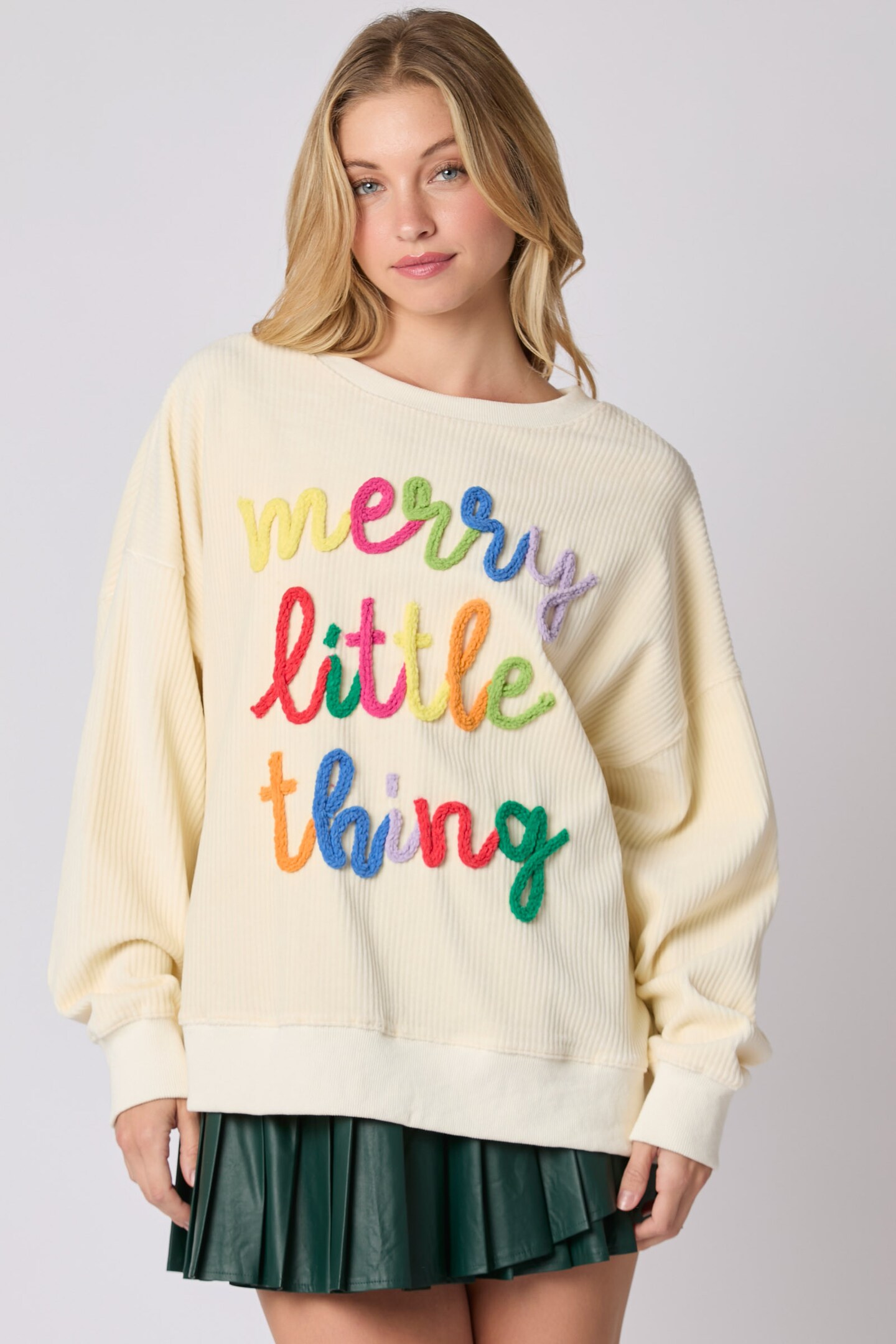 Cozy Embroidered Christmas Sweatshirts