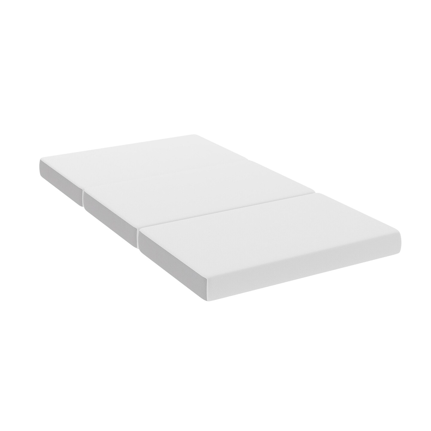 Emma and Oliver Nova Cooling Tri-Fold Memory Foam Mattress in a Box with Supportive Foam Base and Washable Cover