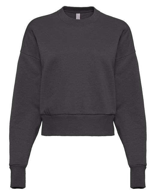 Next Level® Ladies' Heavyweight Long Sleeve Crewneck Sweatshirt