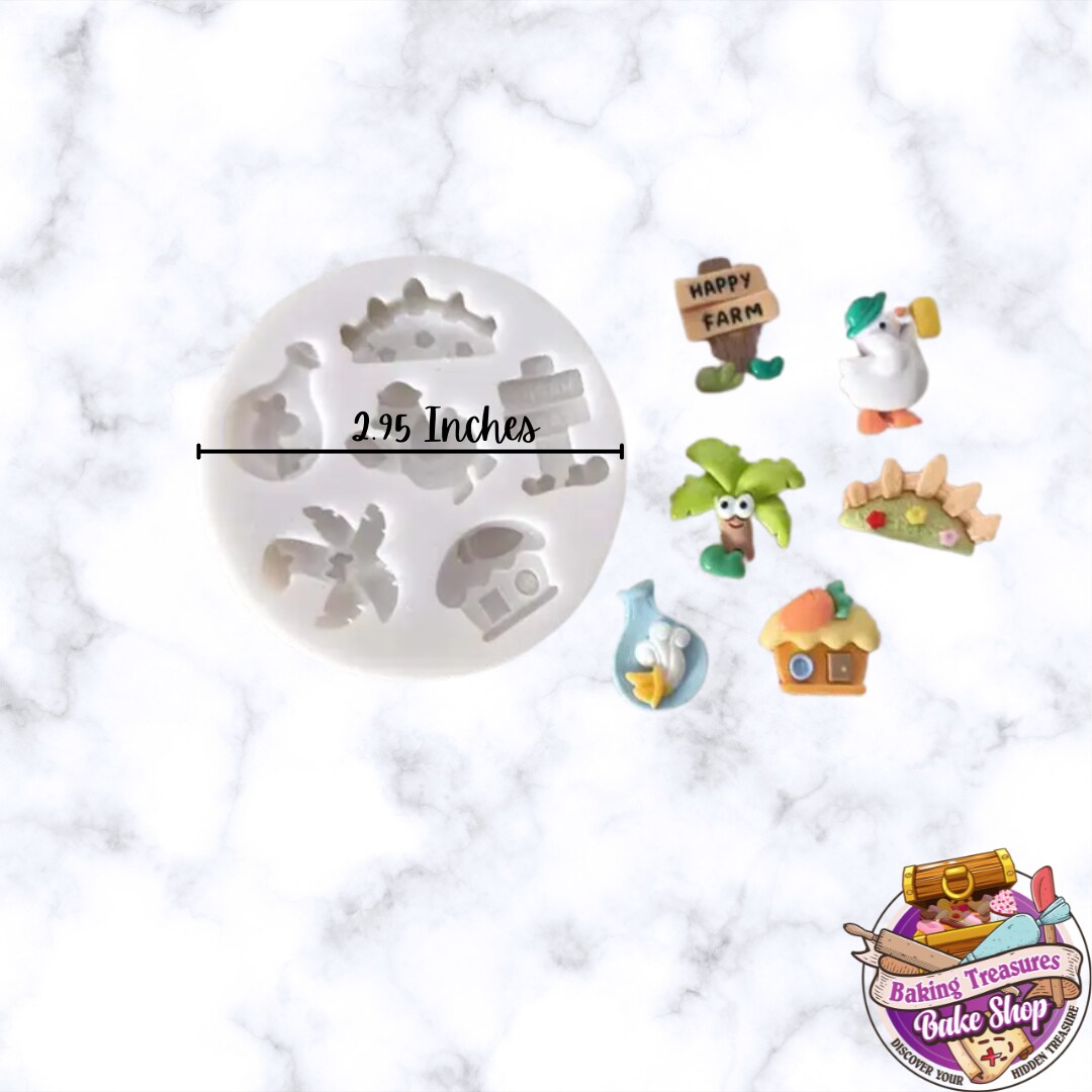 Farm Themed Silicone Mold