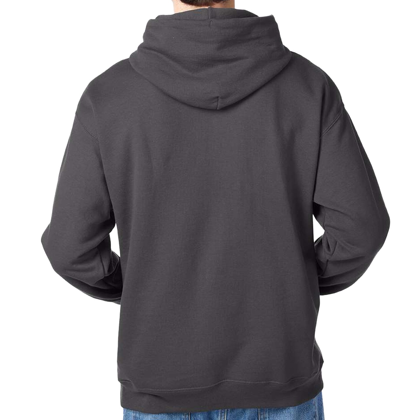 Hanes Men's Ecosmart Fleece Hooded Sweatshirt, Ideal for Cricut & Embroidery