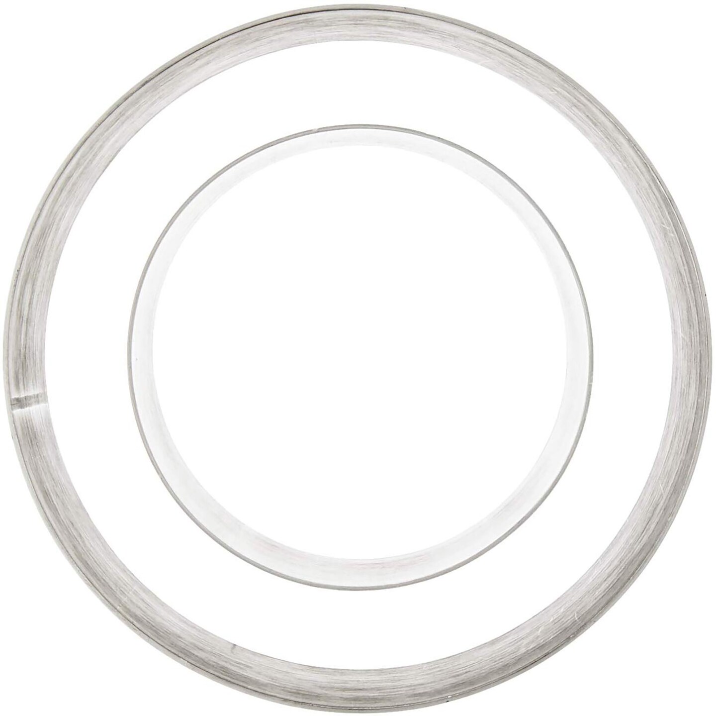 Kuchenprofi Stainless Steel 6-Piece Food Mold Forming Rings with Tamper/Pushers, Silver