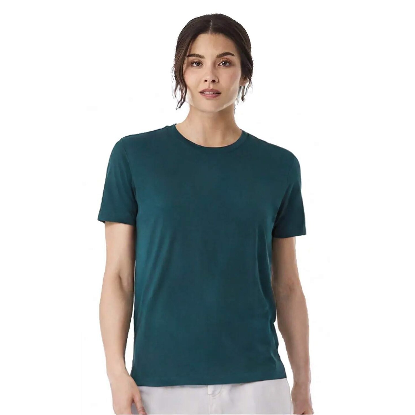 BELLA + CANVAS Lightweight Crewneck Short Sleeve Jersey T-Shirt for Everyday Basics & Casual Layering Tee