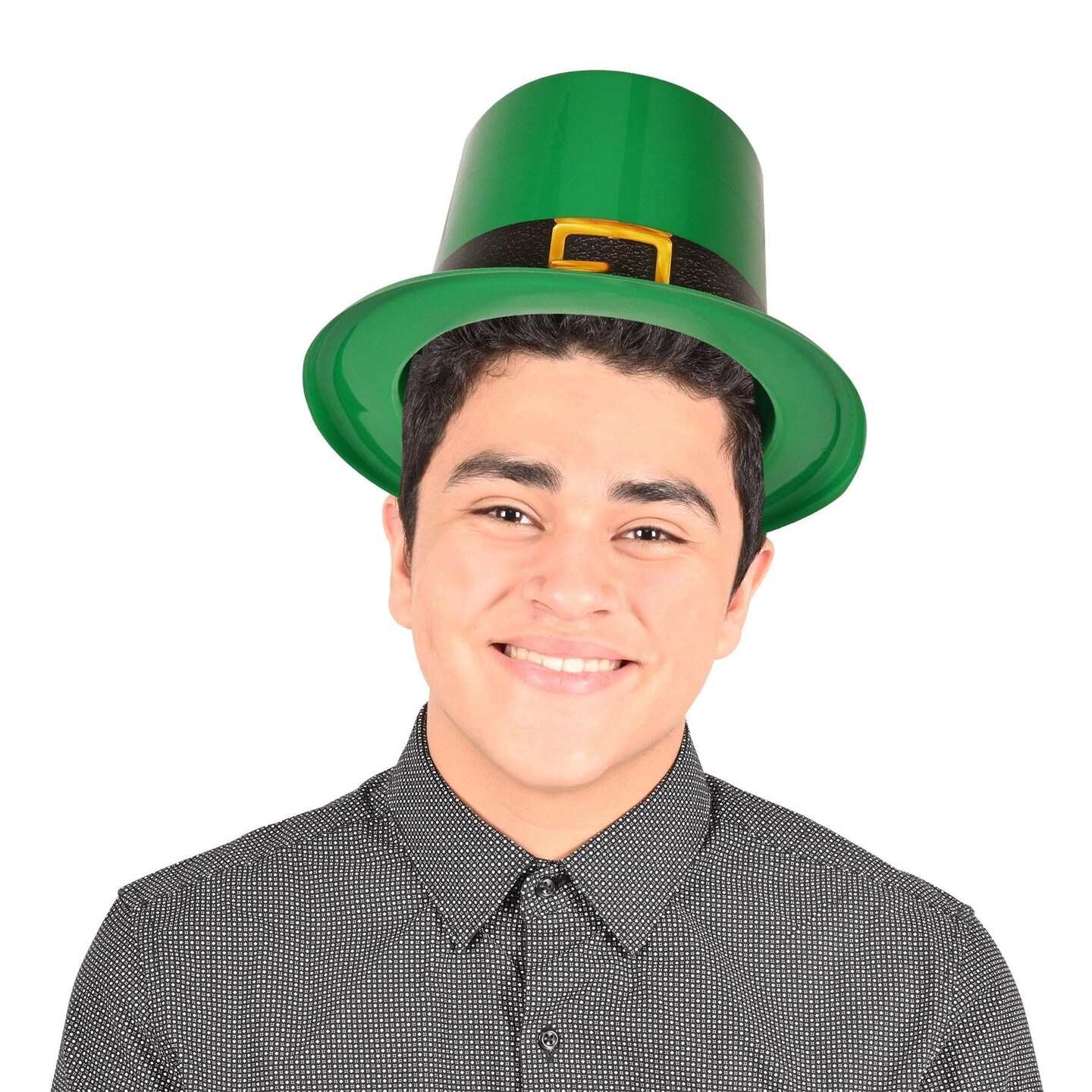 25 Pack Beistle St. Patrick&#x27;s Day Plastic Leprechaun Top Hat