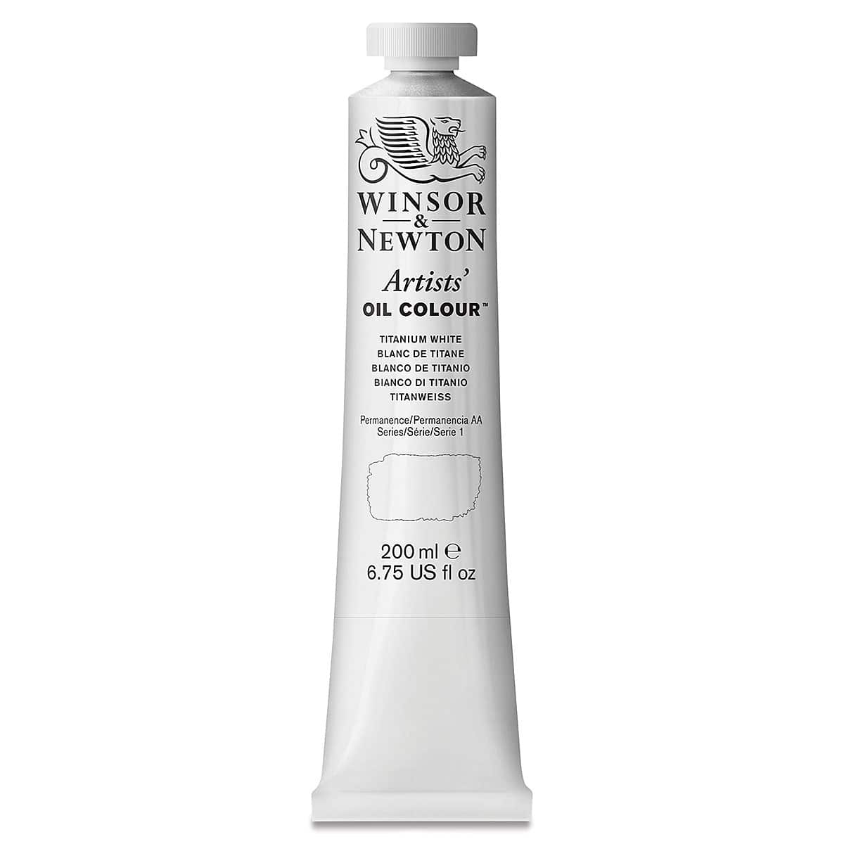 Winsor & Newton Artists' Oil Color - Titanium White, 200 ml tube
