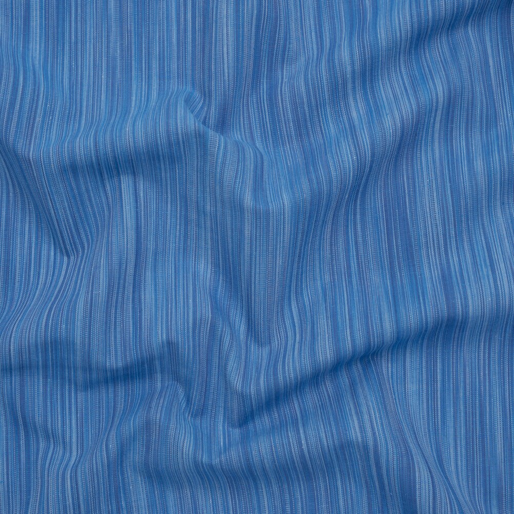 1 Yard Aqua Quilting Cotton Woven Striated Fabric Space Dye Collection, 43 Inches Width