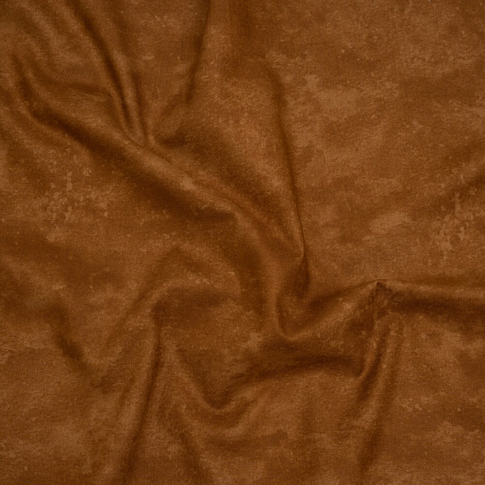 1 Yard Cinnamon Quilting Cotton Fabric Toscana Collection Warm Abstract Material 44 Inch Width