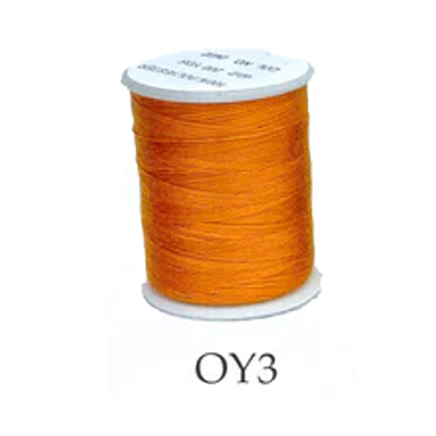 200 Yards 100 Percent Polyester Thread Orange or Yellow for Quilting and DIY Projects