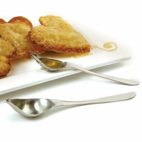 Norpro 2 Piece Stainless Steel Drizzle Spoon Set