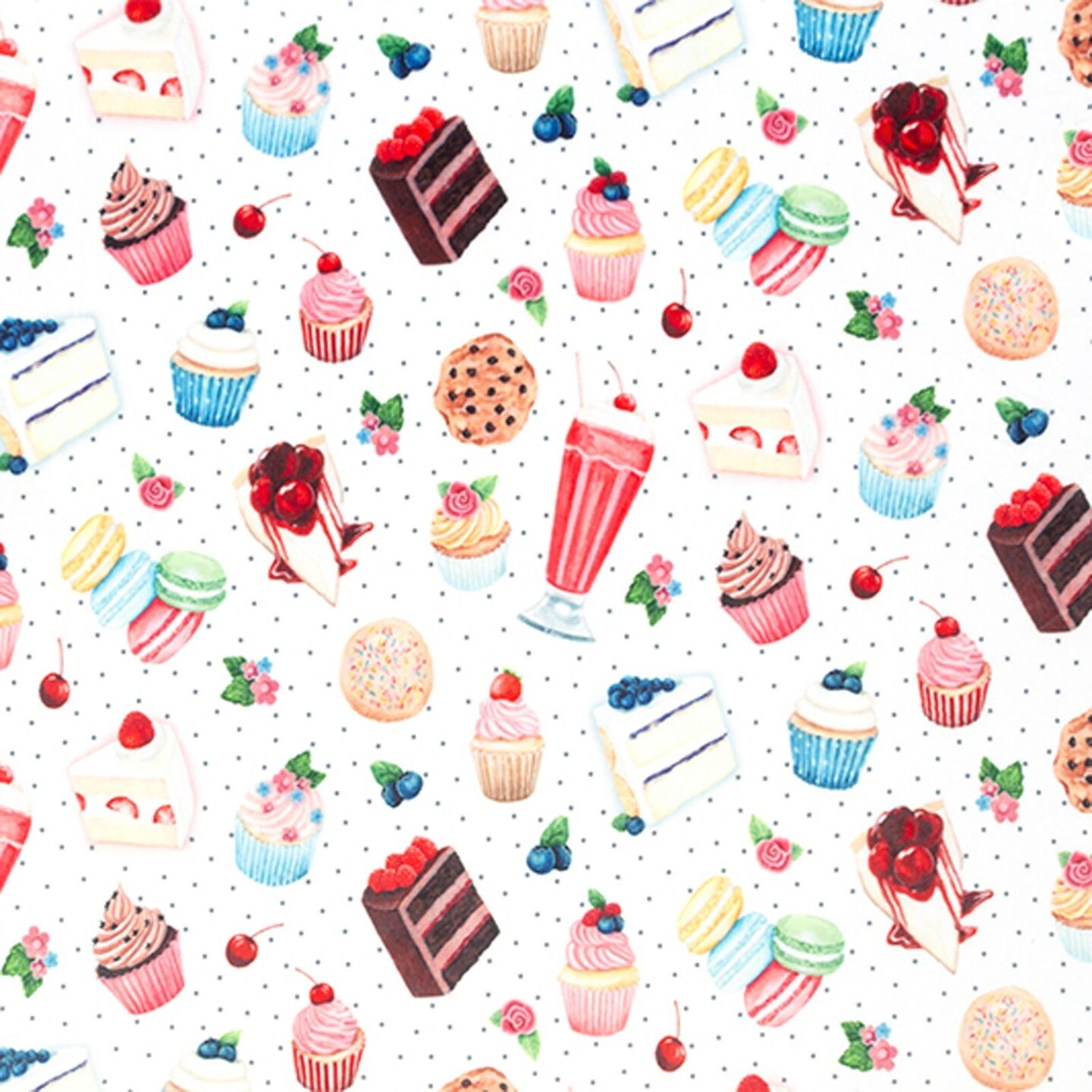 MINKY Sweet Tooth Digital Cuddle® Multi Shannon Fabrics All Over Prints