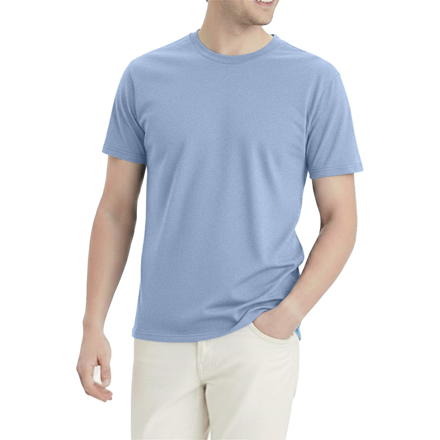 Hanes Perfect-T Blank T-Shirt, Crewneck Short Sleeve Basic Plain Tee