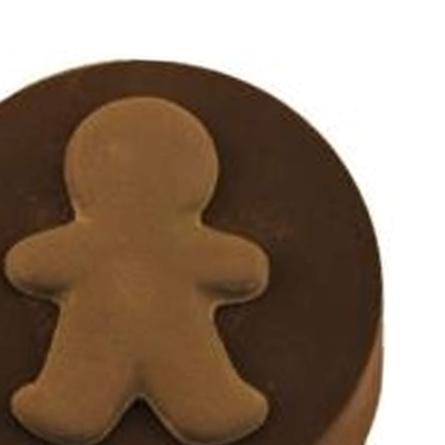 Gingerbread Boy Sandwich Cookie Chocolate Mold for Festive Creations